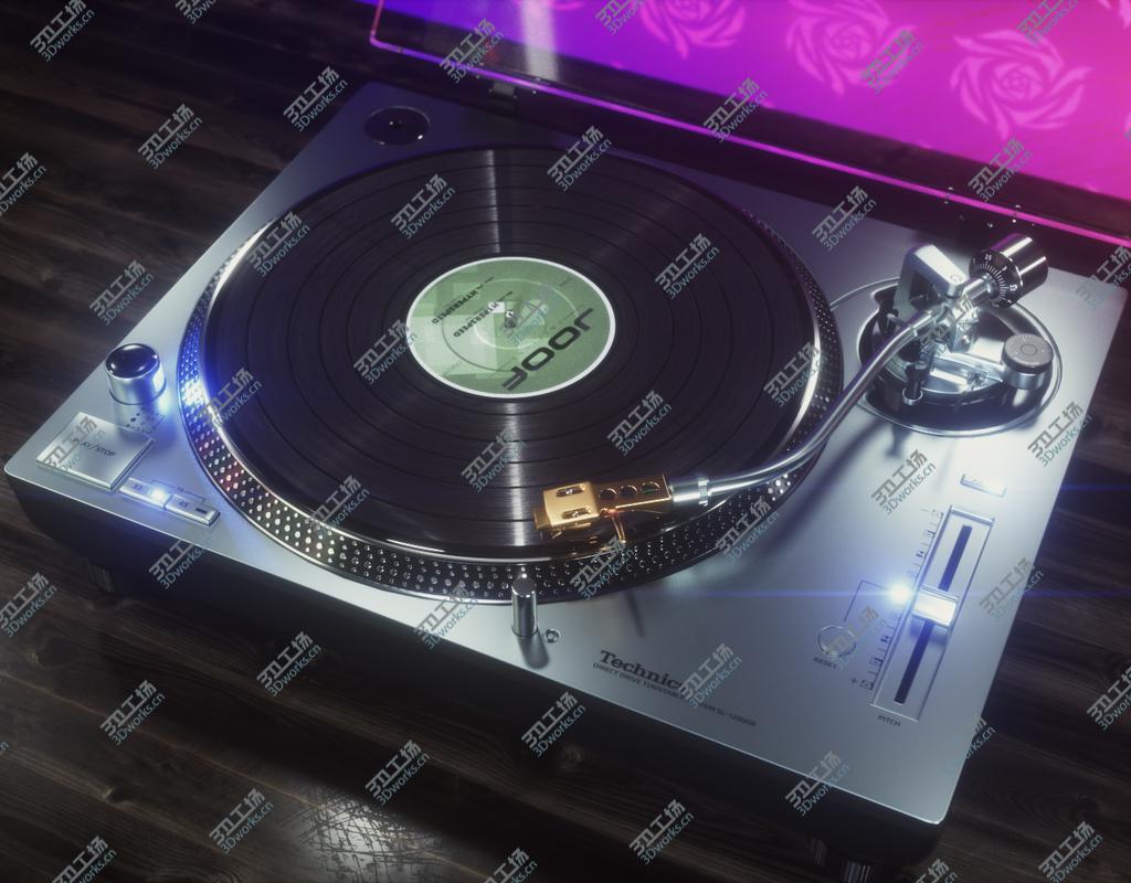 images/goods_img/202104021/3D Technics Turntable Vinyl Record Player model/1.jpg